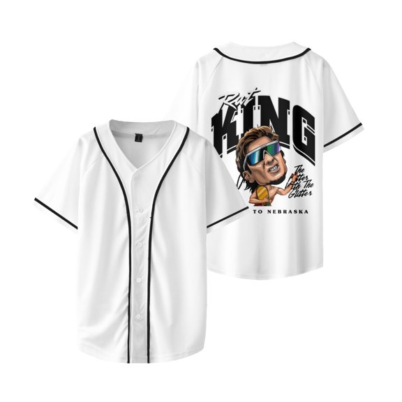 Theo Von Merch Alaska to Nebraska Baseball Shirt Unisex T-Shirt Short Sleeve Casual Shirts