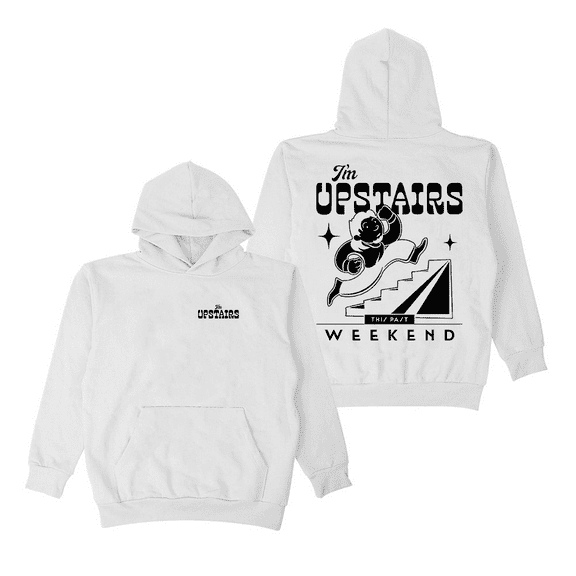 Theo Von Merch Hoodie Upstairs Long Sleeve Sweatshirt Women Men Pullovers