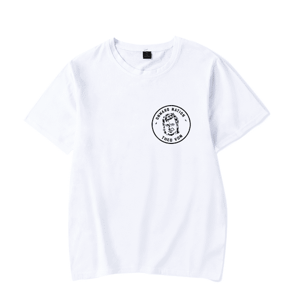 Theo Von Merch T-Shirt Dnward Nation Logo Short Sleeve T Shirts Women Men Tee