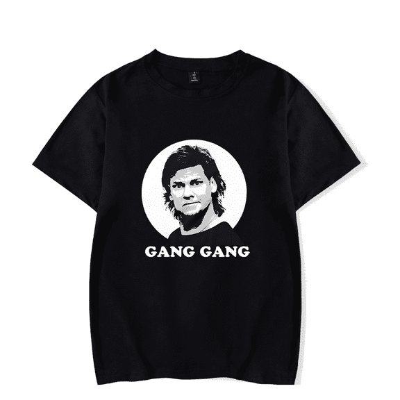 Theo Von Merch T-Shirt Gang Gang Short Sleeve T Shirts Women Men Tee