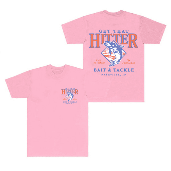 Theo Von Merch T-Shirt Get That Hitter Balt and Tackle Short Sleeve T Shirts New Logo Comedy Tee