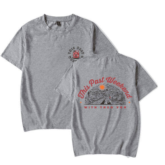 Theo Von Merch This Part Weekend T-shirt Printed Shirt Men Women Tee Short Sleeve Crewneck Top