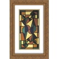 thumbnail image 1 of Theo van Doesburg 2x Matted 16x24 Gold Ornate Framed Art Print 'Dance II', 1 of 2
