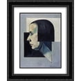 thumbnail image 1 of Theo van Doesburg 2x Matted 20x24 Black Ornate Framed Art Print 'Portrait of Petro', 1 of 2