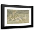thumbnail image 1 of Theo van Hoytema 14x11 Black Modern Framed Museum Art Print Titled - Ducks (1873 - 1917), 1 of 5