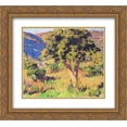 thumbnail image 1 of Theo van Rysselberghe 2x Matted 22x20 Gold Ornate Framed Art Print 'Funds of St. Clair', 1 of 2