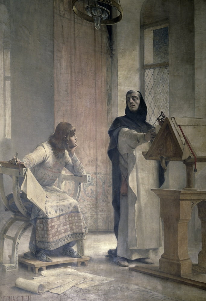Theobald Chartran (1849-1907) French School Canvas Art - (18 x 24)
