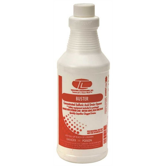 Theochem Laboratories Buster Liquid Drain Opener Quart