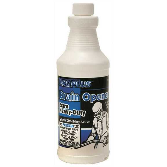 Theochem Laboratories 100996-03010-1Q Fumeless 32 oz. Non Acid Drain Opener Colorless - pack of 12