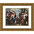 thumbnail image 1 of Theodoor van Thulden 24x19 Gold Ornate Framed and Double Matted Museum Art Print Titled - Rape of the Sabine Women, 1 of 4