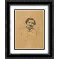 thumbnail image 1 of Theodor Aman 2x Matted 20x24 Black Ornate Framed Art Print 'Ion Eliade Radulescu', 1 of 2