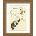 thumbnail image 1 of Theodor Severin Kittelsen 2x Matted 20x24 Gold Ornate Framed Art Print 'Har dyrene Sj?l Cover', 1 of 2