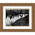 thumbnail image 1 of Theodor Severin Kittelsen 2x Matted 24x20 Gold Ornate Framed Art Print 'Gamle Fingar Fisker I Eggedoela', 1 of 2