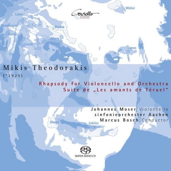 Theodorakis / Moser / Sym Orch Aachen / Bosch - Rhapsody for Violin Cello & Orchestra - Music & Performance - SACD