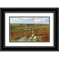 thumbnail image 1 of Theodore Robinson 2x Matted 24x18 Black Ornate Framed Art Print 'Barbizon', 1 of 2