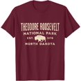 thumbnail image 1 of Theodore Roosevelt National Park Unisex T-Shirt for Men Women Kids Toddler,Maroon Color,Size 5XL, 1 of 5