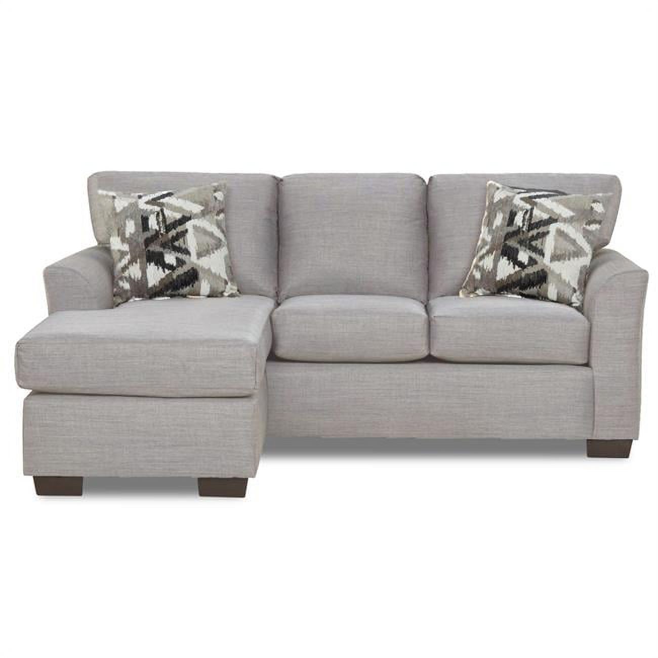 Theodore Sofa Sectional with Reversible Chaise, Gray