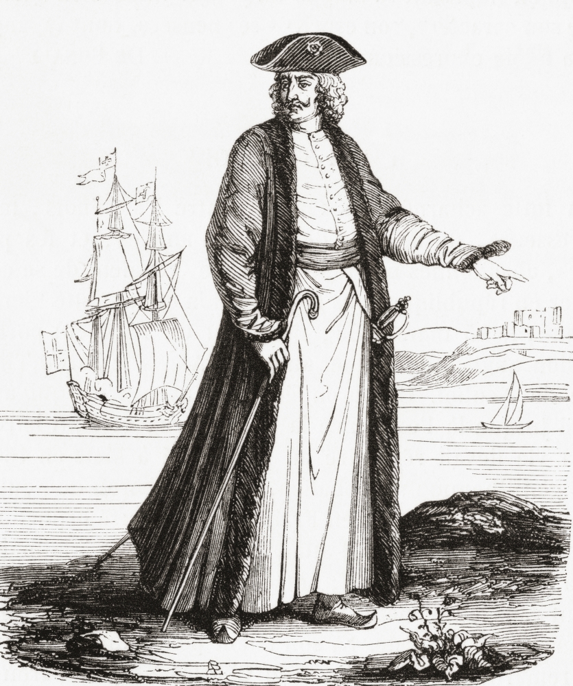 Theodore of Corsica 1694 Canvas Art - Ken Welsh Design Pics (12 x 15)