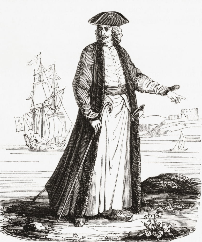 Theodore of Corsica 1694 Canvas Art - Ken Welsh Design Pics (24 x 30)