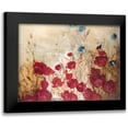 thumbnail image 1 of Theodosiou, Matina 18x15 Black Modern Framed Museum Art Print Titled - Tulip Garden, 1 of 5