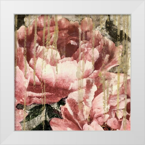 Theodosiu, Matina 26x26 White Modern Wood Framed Museum Art Print Titled - Adore II