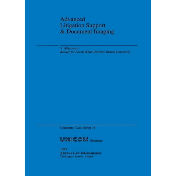 Theologie & Empirie Advanced Litigation Support and Document Imaging, Book 15, (Paperback)
