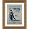 thumbnail image 1 of Theophile Steinlen 2x Matted 20x24 Gold Ornate Framed Art Print 'Airelle La Montmartroise', 1 of 2