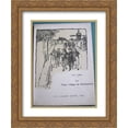 thumbnail image 1 of Theophile Steinlen 2x Matted 20x24 Gold Ornate Framed Art Print 'Le Vieux Village de Montmartre ', 1 of 2