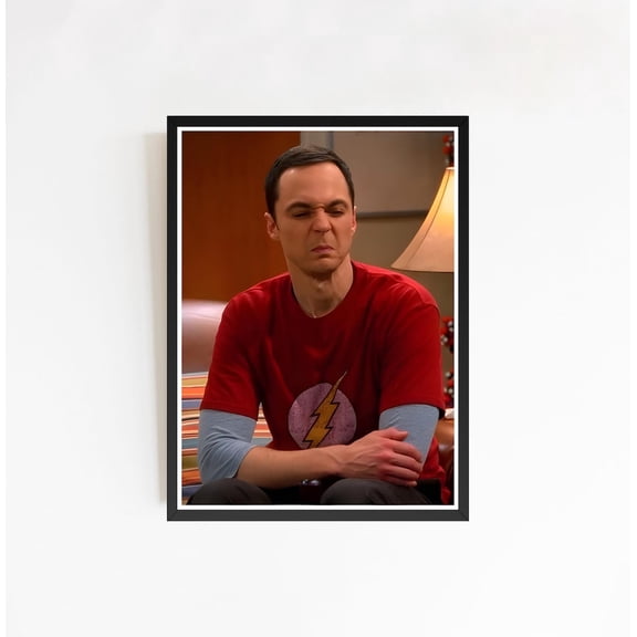 Theoretical Physicist Disinfectant Spray Cleansing Formula Quirky Sitcom Art Version Gamma, Unframed Poster
