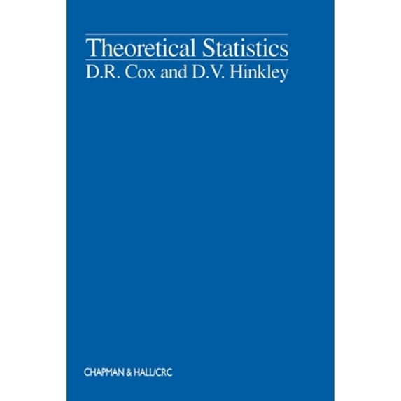 Pre-Owned Theoretical Statistics (Paperback) 0412161605 9780412161605
