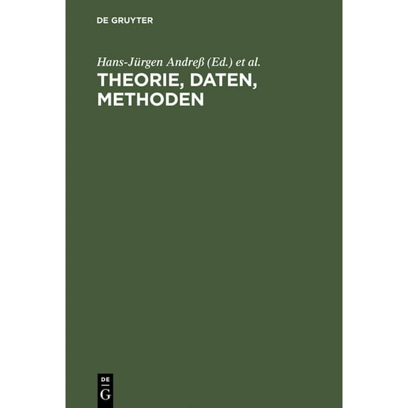 Theorie, Daten, Methoden, (Hardcover)