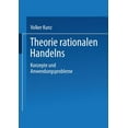 thumbnail image 1 of Theorie Rationalen Handelns: Konzepte Und Anwendungsprobleme, (Paperback), 1 of 1