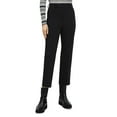 thumbnail image 1 of Theory BLACK Women's High Rise Precision Ponte Pants, US 0, 1 of 4