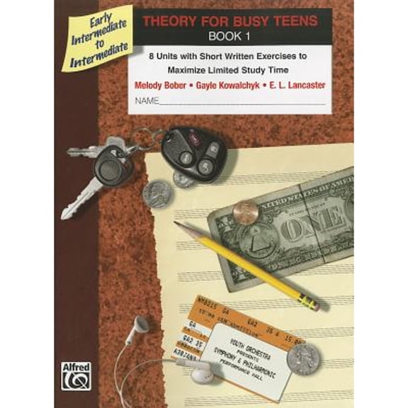Pre-Owned Theory for Busy Teens, Bk 1: 8 Units with Short Written Exercises to Maximize Limited Study Time (Piano for Busy Teens, Bk 1), 9780739082409, 073908240X, Paperback,
