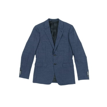 Theory Men's Chambers Micro Houndstooth Slim Fit Suit Jacket(36R, Larimar Multi)