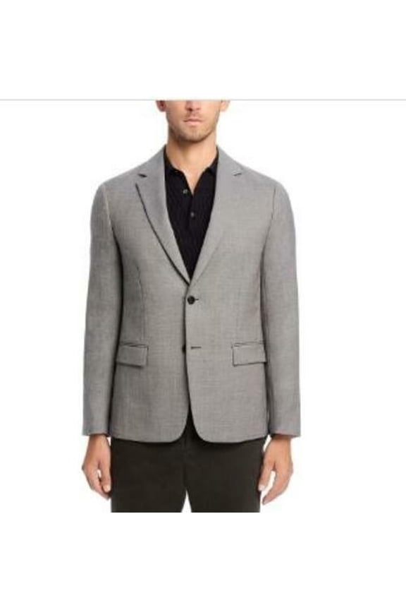 Men's Gray Clinton Hopsack Wool Sport Coat 40 RTL: $595.00