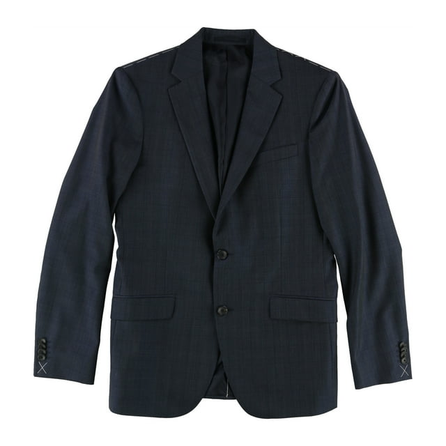 Theory Mens Ritland Two Button Blazer Jacket, Blue, 46 Regular