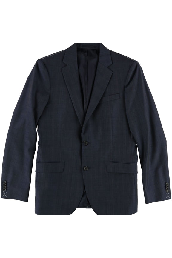 Mens Ritland Two Button Blazer Jacket, Blue, 40 Regular