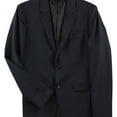 thumbnail image 1 of Theory Mens Solid Two Button Blazer Jacket, Blue, 40 Regular, 1 of 2