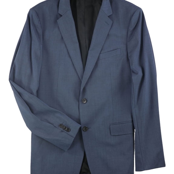 Theory Mens Wellar New Tailor 2 Two Button Blazer Jacket, Blue, 40 Regular