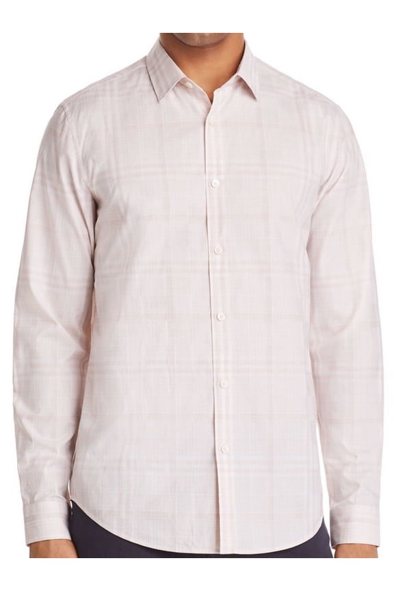 'Murray Dada' Mens Slim Fit Button Down Shirt (XLarge, Lotus Multi)