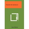 thumbnail image 1 of Theory Of Matrices (Paperback), 1 of 1