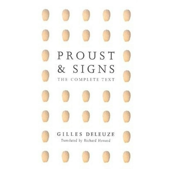 Theory Out Of Bounds: Proust And Signs : The Complete Text (Series #17) (Paperback)