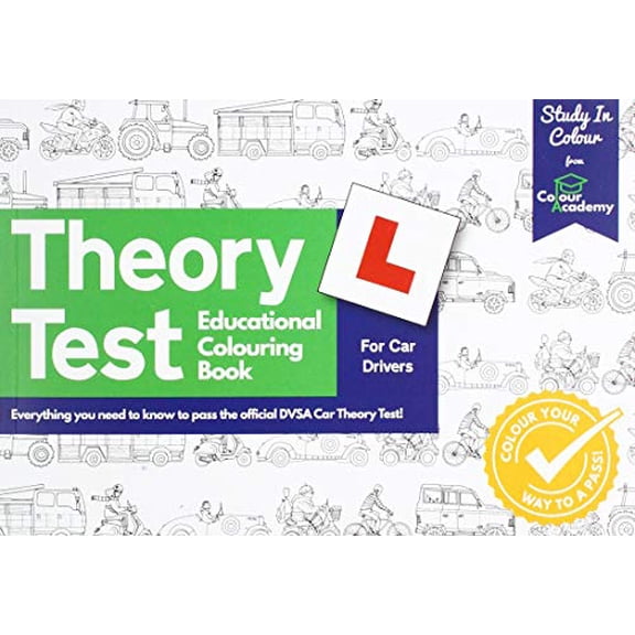 Theory Test Educational Colouring Book Matthew Carter (Paperback)