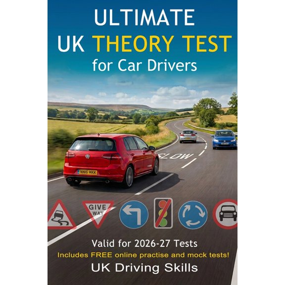 Theory Test Questions Ultimate Car Theory Test: Questions Answers & Mock Tests, (Paperback)