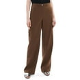 thumbnail image 1 of Theory Womens High Rise Slub Cargo Pants, 1 of 3