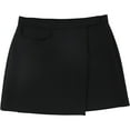 thumbnail image 1 of Theory Womens Snap Mini Skirt, Black, 8, 1 of 2