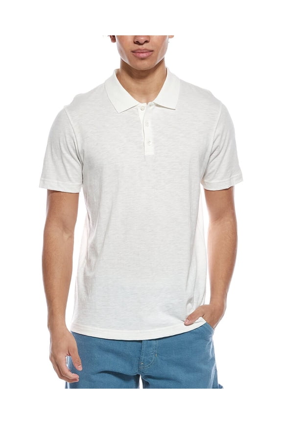 mens Bron Cosmos Polo Shirt, m, Off White