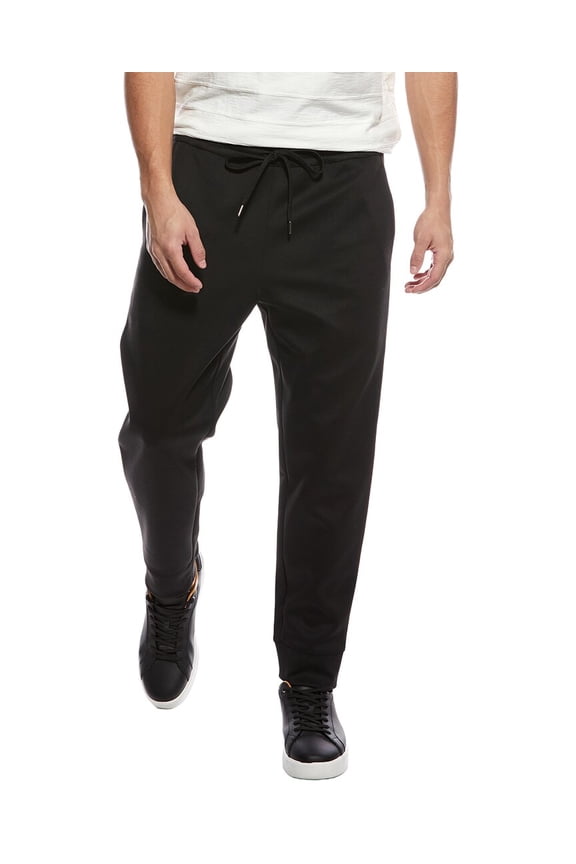 mens Clean Jogger, l, Black