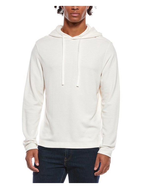 mens Delroy Studio Hoodie, s, White